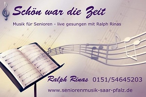 Flyer Seniorenmusik Vorderseite